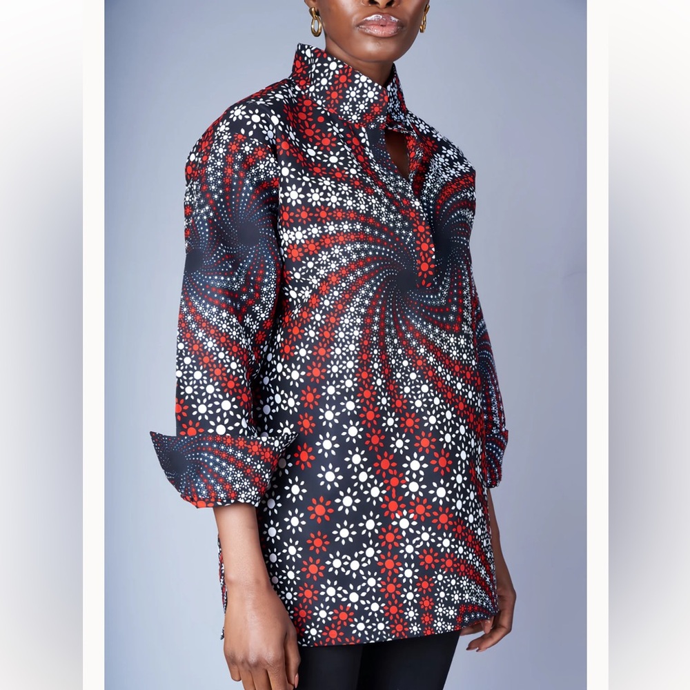 The Oula Company BOYFRIEND BLACK IN RED, WHITE, BLACK Small